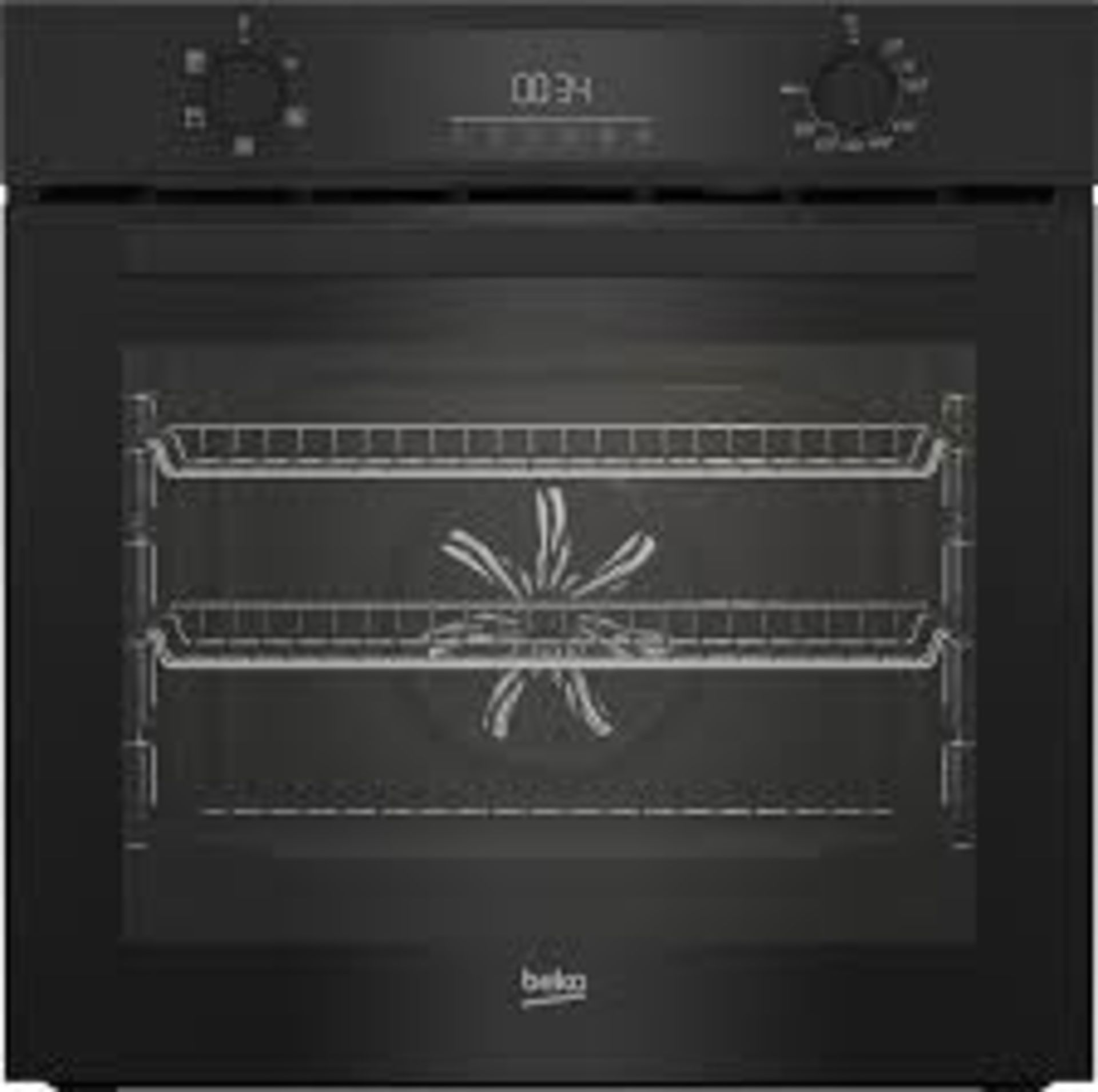 Beko 60cm Built-In Single Fan Oven with AeroPerfect™ BBIF22300. RRP £359.00. (LOC: SR4F-AP280)