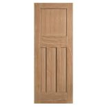 LPD DX 30s Unfinished Oak Door 762 x 1981 FD 30 (LOC: SR4F-AP296)