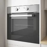 Cooke & Lewis CSB60a Built-In Single Electric Oven Stainless Steel 595mm x 595mm RRP £249.99. (