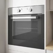 Cooke & Lewis CSB60a Built-In Single Electric Oven Stainless Steel 595mm x 595mm RRP £249.99. (