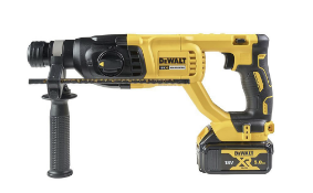 DeWalt DCH133P1 RRP £219.98 18V SDS Plus Hamme Drill (1 X 5.0Ah Battey) in TSTAK Box, The Dewalt