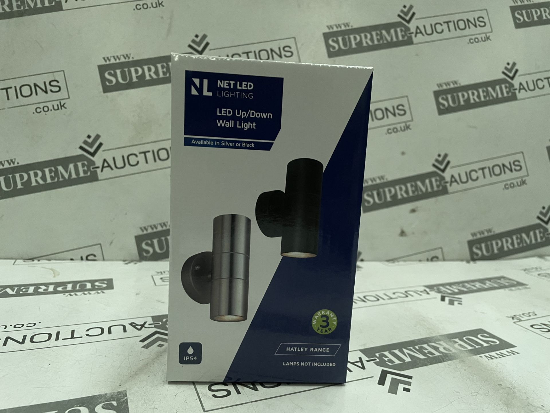 10 X BRAND NEW LED NET LIGHTING LED UP DOWN WALL LIGHTS RRP £29 EACH (LOC: 21.9-AA5201)