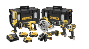 DeWalt DCK623P3-GB RRP £1207.58 18V XR Brushless Compact 6 Piece Kit 3 x 5.0Ah, DCD796 Combi