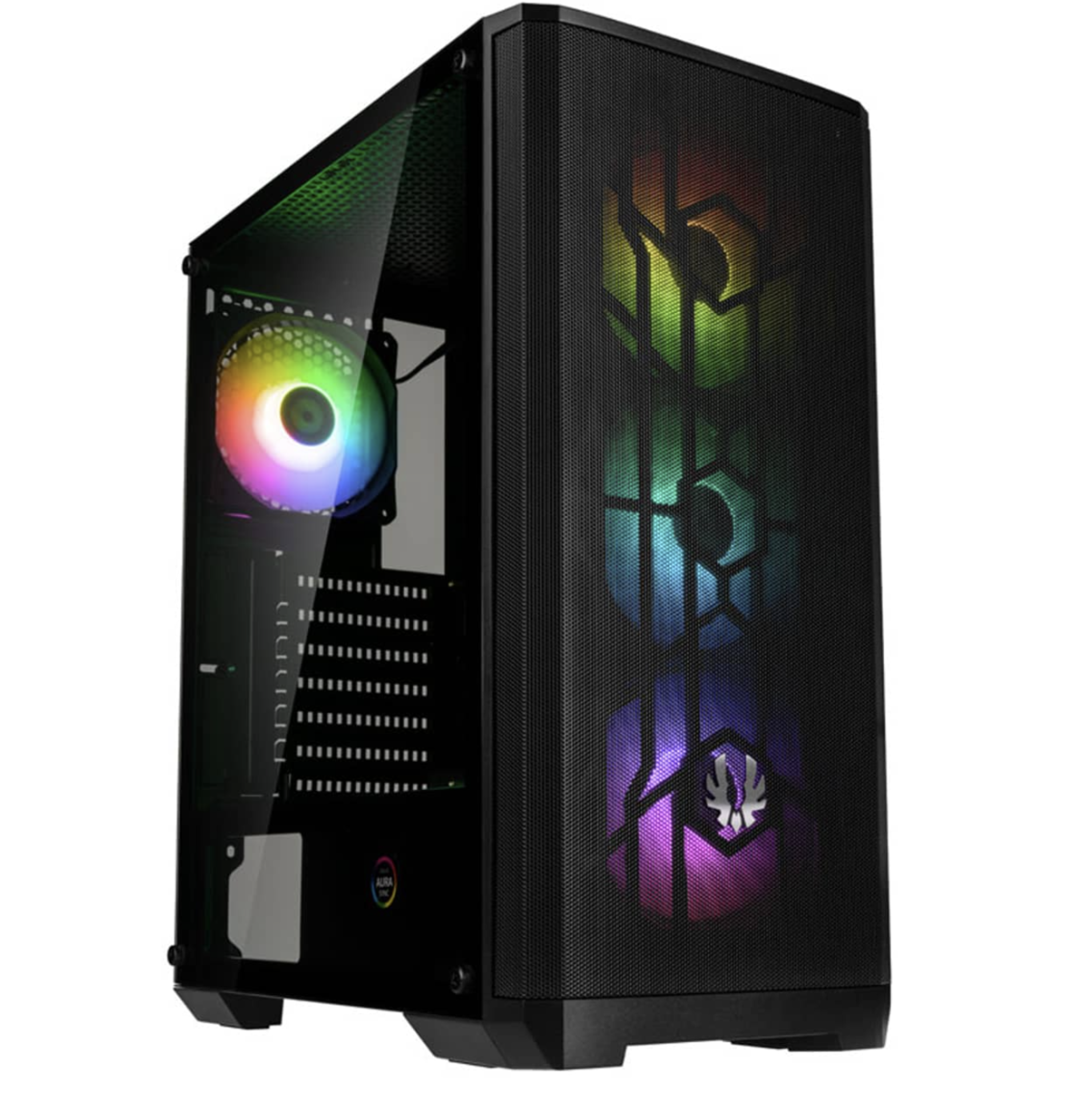 BitFenix Nova Mesh TG SE A-RGB Midi-Tower Tempered Glass - Black, The BitFenix Nova Mesh SE is an