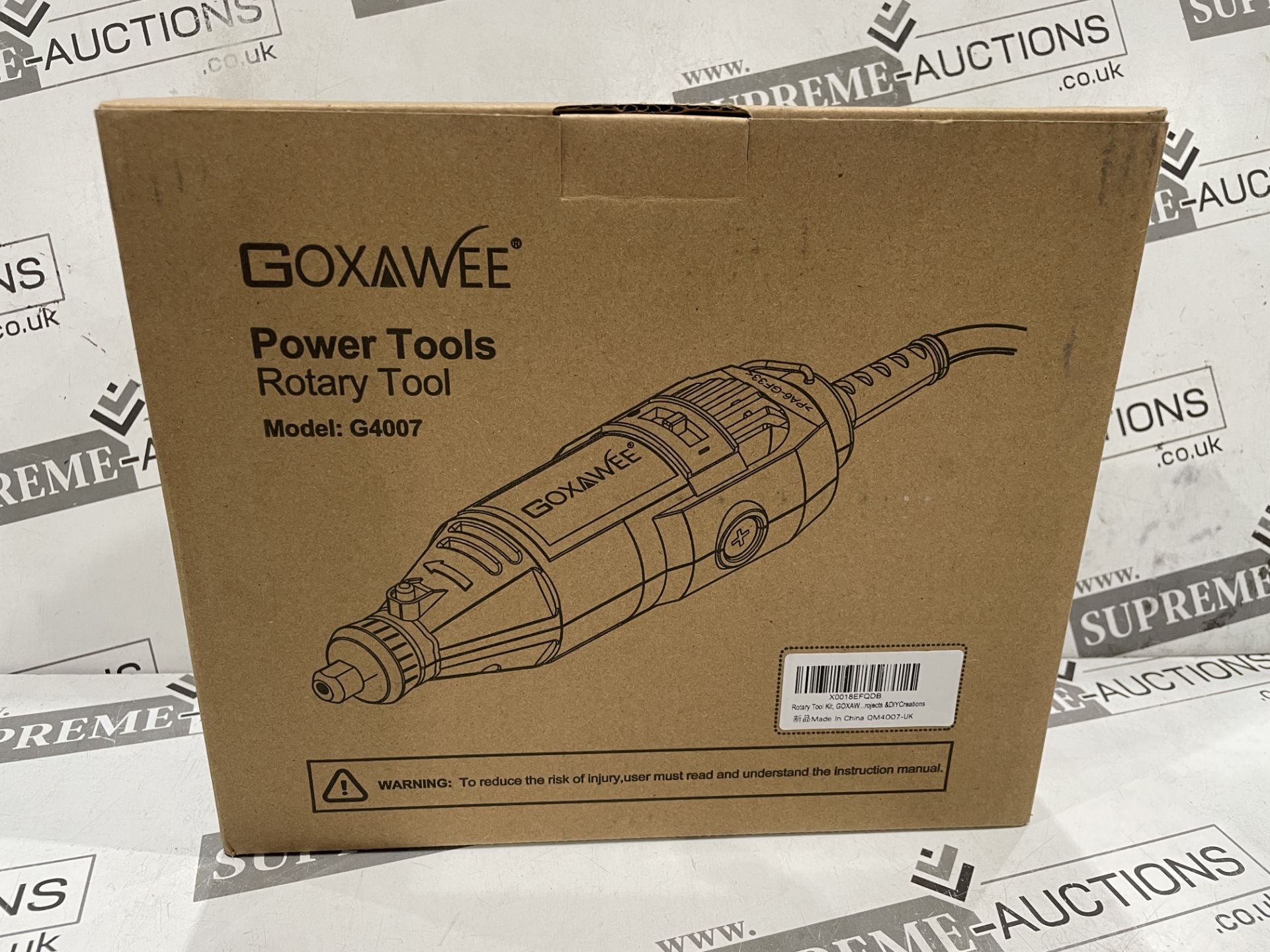 3 X BRAND NEW GOXAWEE POWER TOOLS ROTARY TOOLS (LOC: 33.1-AA1262)