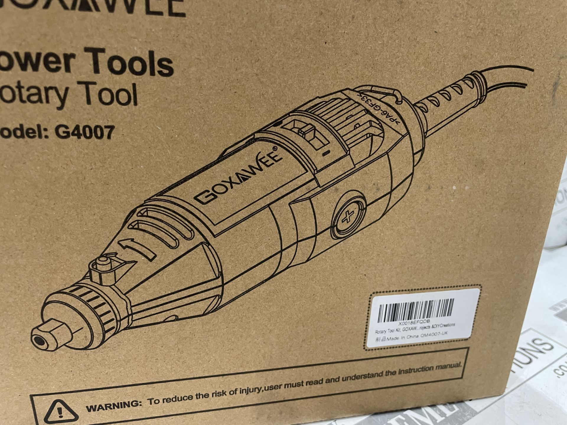 3 X BRAND NEW GOXAWEE POWER TOOLS ROTARY TOOLS (LOC: 33.1-AA1262) - Image 2 of 2