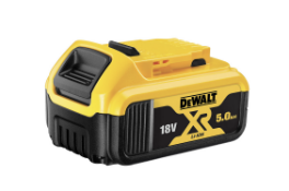 DeWalt XR 18V Battery 5.0Ah RRP £39.98, Don't get caught out by a flat battery in the middle of a