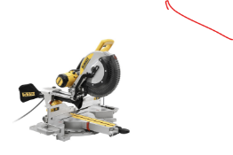 DeWalt DWS780 305mm Compound Slide Mitre Saw with XPS 110V RRP £805, For outstanding cutting