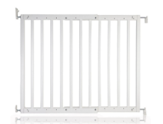 5 x Brand New Safetots Chunky Wooden Screw Fit Stair Gate, White, 63.5cm - 105.5cm, Wood Baby