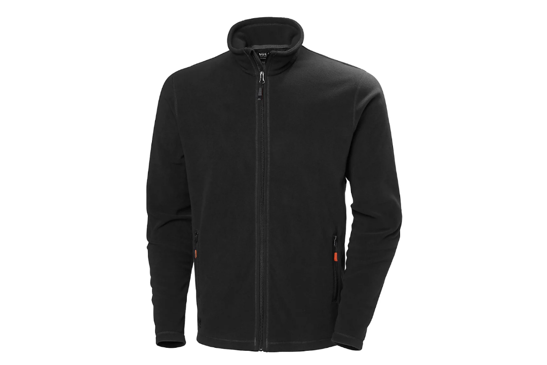 11 x Helly Hansen Workwear Oxford Light Fleece Jacket (Black) (X Large) Oxford light fleece is