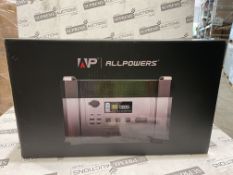 BOXED ALLPOWERS S2000 Pro 1451Wh Portable Power Station, 4x 2400W AC Outlet Solar Generator