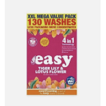 4 x Easy Tiger Lily Laundry Powder 130 Wash 6.5kg, Experience the ultimate laundry solution with
