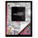 2 x Boxes of 12 x Brand New Creative Colouring For Adults, A4 sized, 160 pages of different designs.