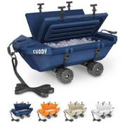 BRAND NEW CUDDY Floating Cooler and Dry Storage Vessel for Land & Water – 40QT– Great for River,