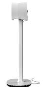 6 X BRAND NEW Flexson Floor Stand for Sonos ERA 300, Single pack in White with cable management (