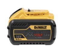 Boxed DeWalt 54V XR FlexVolt Battery 9.0Ah RRP £257.76, Ultimate runtime and performance that