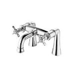 BRAND NEW VURTU Danube Bath Filler, 1/4 Turn, Dual Lever Ceramic Disc, High/ Low Water Pressure,