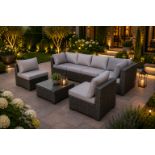 Trade Lot 4 x New & Boxed Luxury Bentley 7 Piece Luxury Rattan Garden Sofa Set – RRP £1,999.