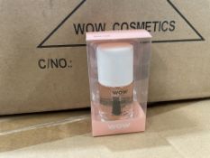 144 x Wow London Cosmetics, Base Coat, Primes and Protects nails. 10ml bottles. Nail primer improves
