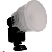 3 x Dorr SLR Soft Diffuser Pro-2 65x43mm For Canon RRP £17.95, Easily Attaches to Flash Head,