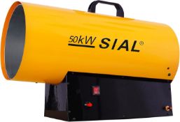 BOXED SIAL 50kW Gas Blower Heater Construction site Heating Gas Heater Radiant Heater Hot Air