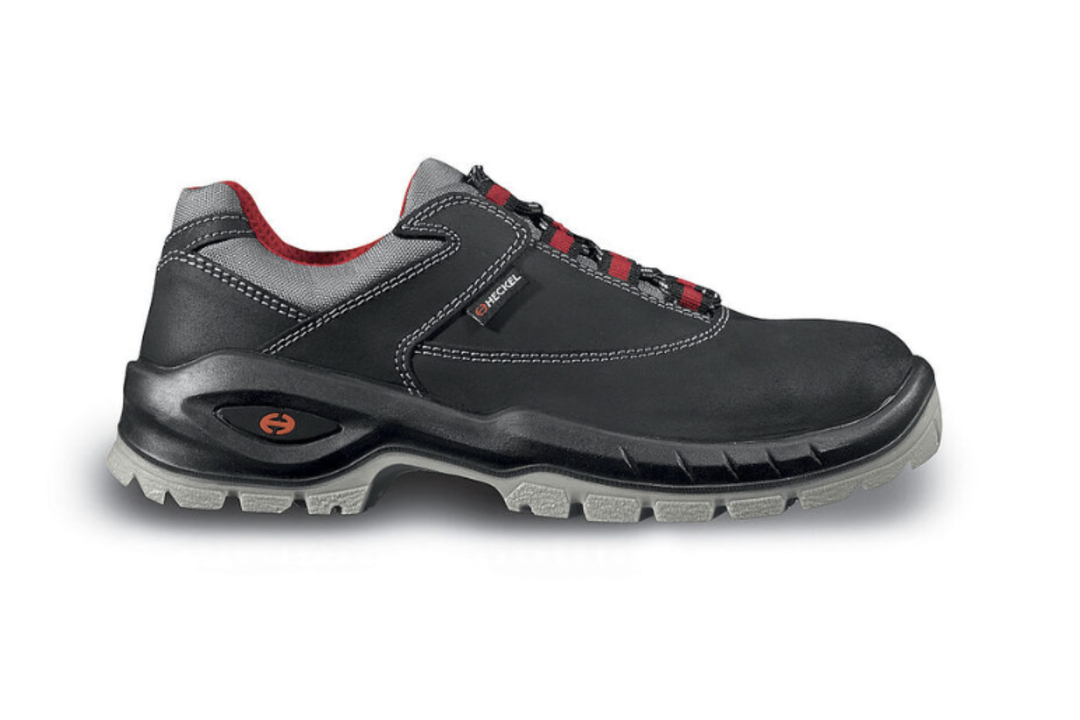 Pairs of Heckel SuXXeed Men's Black, Grey Composite Safety Shoes, UK 11, EU 46 RRP £76 EACH,
