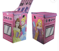 2 x Boxes of 5 Disney Princess Kitchen Storage Boxes, Make their bedroom fit for a princess with