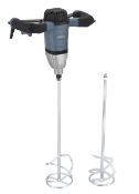 2 X Erbauer 1600W 240V Corded Paddle mixer EPM1600, The Erbauer 1600W corded paddle mixer delivers