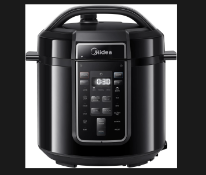 Boxed Midea 9-in-1 Multi-Function Pressure Cooker RRP £99 5.7L, 12 Presets, Online Recipes,