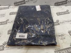 20 X BRAND NEW ENDURANCE NAVY COTTON BIB AND BRACE SIZE LARGE (LOC: 19.19-AA7150)