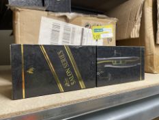2 X BRAND NEW ARIA BEAUTY OUT. LUXURY IONIC STRAIGHTENING BRUSH, SMOOTHS, STRAIGHTENS, INCREASES