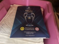 35 X BRAND NEW DORTMUND V BAYERN WEMBLEY CHAMPIONS LEAGUE FINAL PROOGRAMMES (LOC: 30.5-BB3642 - 1P)