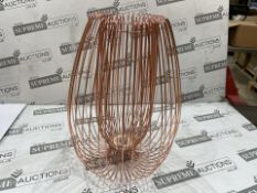 14 X BRAND NEW JONAS BRONZE PENDANT LIGHTS RRP £44 EACH (LOC: 24.7-AA3764 - 2P)