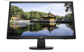 Boxed HP 21.4 5 inch Inch FHD Monitor, Full HD VA LCD Display,75hz Refresh Rate |200 Nits Brightness