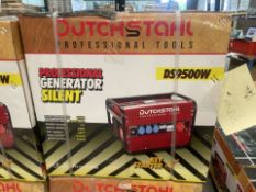 BRAND NEW DutchStahl DS9500W – 8500W / 8.5 KW Petrol Generator, RRP £1599. DutchStahl DS9500W
