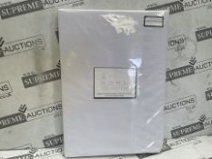 8 X BRAND NEW Responsibly Sourced Easy-Care Plain Dye Fitted Sheet SUPER KING SIZE IN WHITE (LOC:
