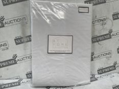 8 X BRAND NEW Responsibly Sourced Easy-Care Plain Dye Fitted Sheet SUPER KING SIZE IN WHITE (LOC: