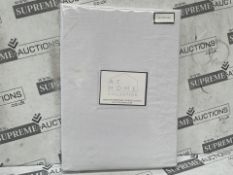 8 X BRAND NEW Responsibly Sourced Easy-Care Plain Dye Fitted Sheet KING SIZE IN WHITE (LOC: 13.9-