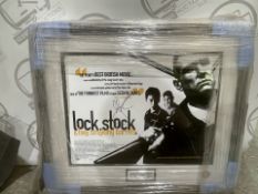 BRAND NEW LUXURY FRAMED APPROX 300 X 450 LOCK, STOCK AND TWO SMOKING BARRELS SIGNED BY MICHAEL