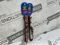 288 X BRAND NEW TOP PAW CAT COLLARS (DESIGNS MAY VARY) (LOC: 42.4-aa8259 - 1P)