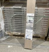 PALLET TO CONTAIN 10 X BRAND NEW PACKS OF LUXURY EGGER LAMINATE FLOORING NATURAL (EHL146). MADE IN