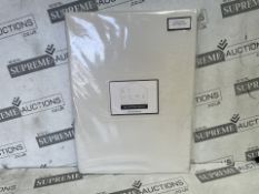 12 X BRAND NEW Pure Cotton 200 Thread Count Extra Deep 38cm Fitted Sheet IVORY The fitted sheet