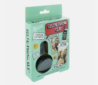 Box to contain 48 x Paladone Selfie Phone Clip - Clip On Wide Angle Lens for Smart PhonesBe the