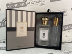 8 X BRAND NEW OLIVIA BLAKE FREESIA AND PEAR TRAVEL DUO EDT SET RRP £45 EACH (32152) (LOC: 20.4-