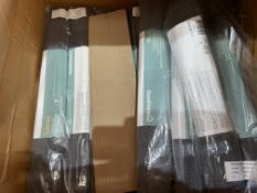 4 x Packs of 4 Brand New GoodHome Koros Anthracite Toilet cut Pedestal mat (L)45cm (W)50cm (LOC: