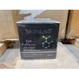 10 x Eye Puffiness SKINLAB’s eye-puffiness cream is formulated to prevent and repair under-eye bags.