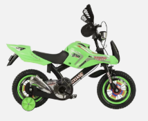 2 X ASSORTED TOV CHILDRENS PUSHBIKES, SIZES AND DESIGNS VARY. (Bikes may vary from example