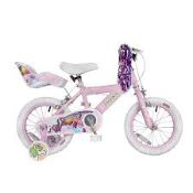2 X ASSORTED TOV GIRLS CHILDRENS PUSHBIKES, SIZES AND DESIGNS MAY VARY) (LOC: 25-AA6476)