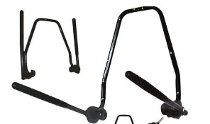 3 x Boxes of Wall Mounted Bike Rack - 2 Bikes, This multi-use, wall mounted bike rack is a great