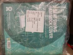 3X GARDMAN , 2- SEATING SWING HAMMOCK COVER, EACH PACK HAS 2 COVERS. (LOC: 9.8-MM521)